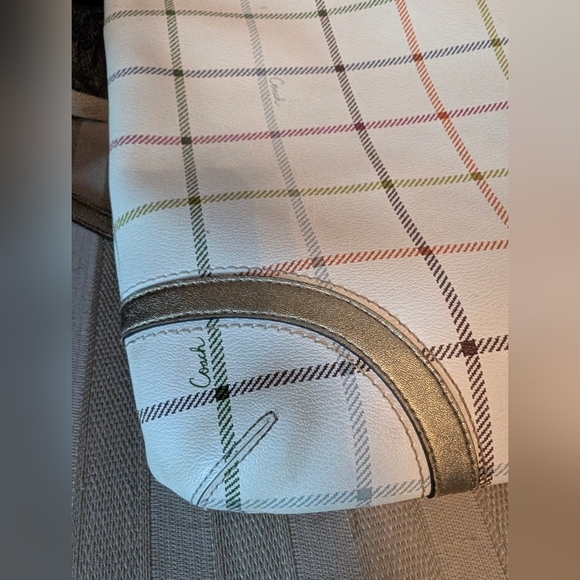 ⭐BOGO FREE⭐ COACH PLAID PURSE CROSS BODY BAG - Picture 11 of 14